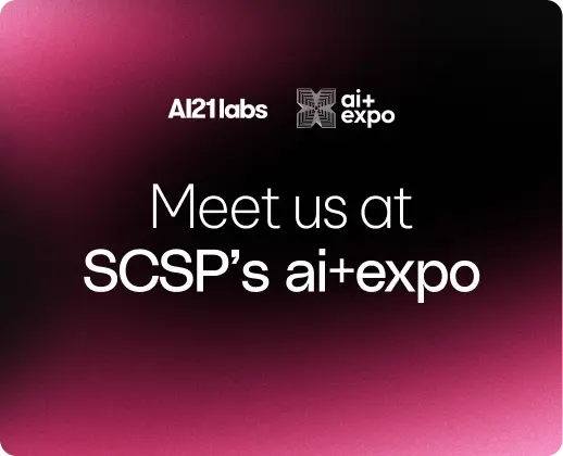 Meet us at SCSP's AI+Expo