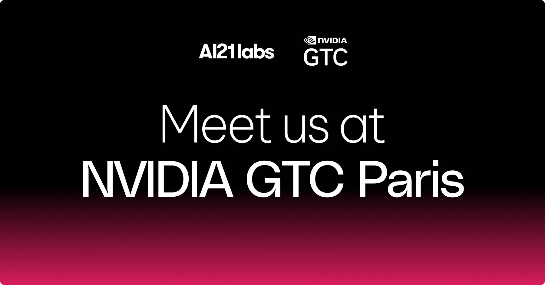 Meet us at NVIDIA GTC Paris