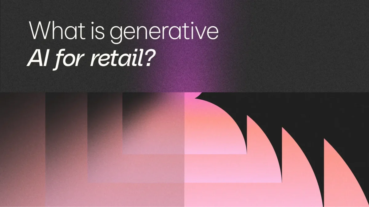 What is generative AI for retail