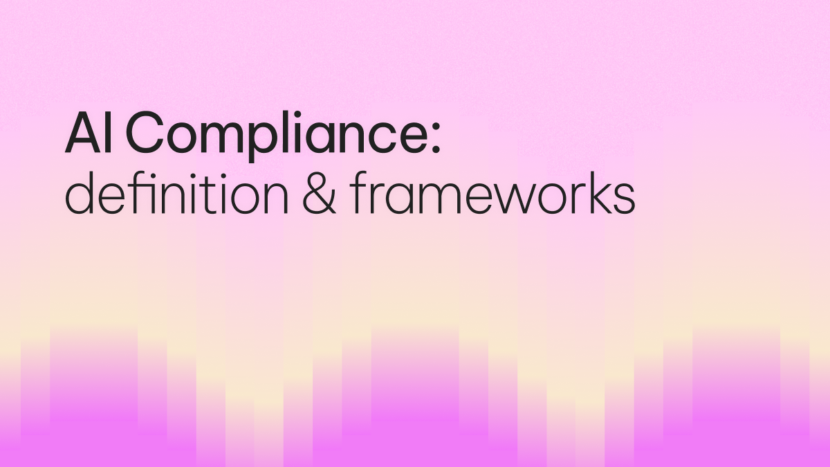 AI Compliance - definition & frameworks