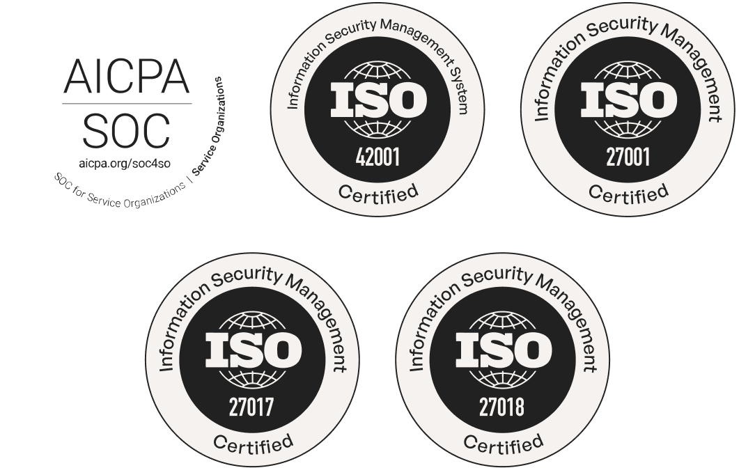 Compliances logos