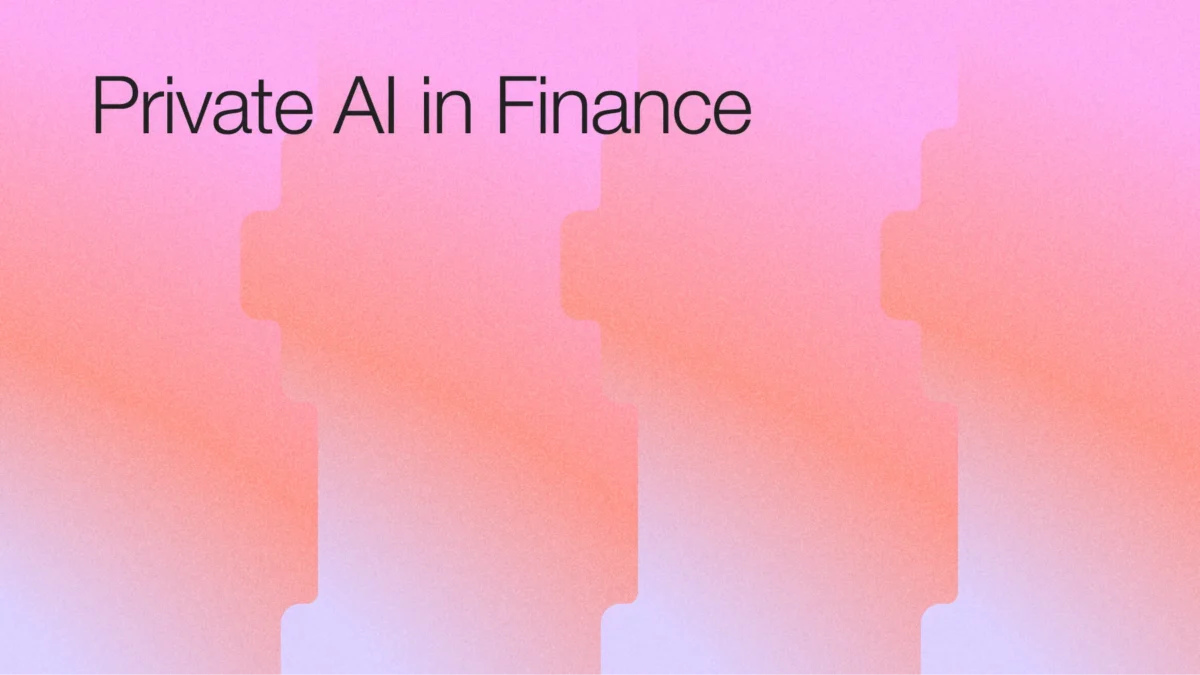Private AI in Finance