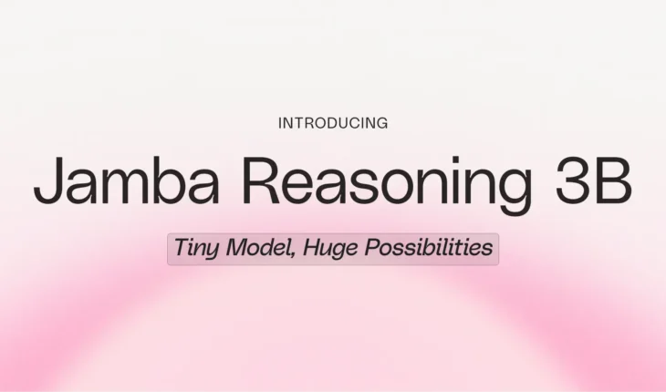 Introducing Jamba Reasoning 3B