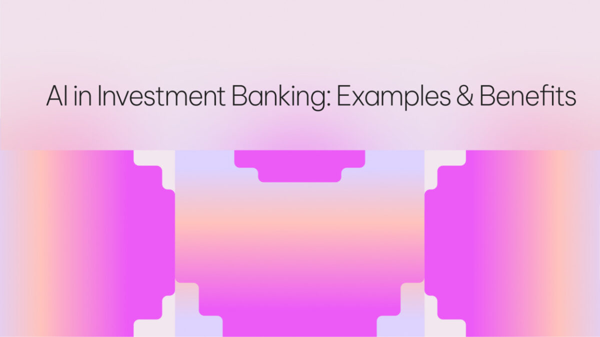 AI in investment banking